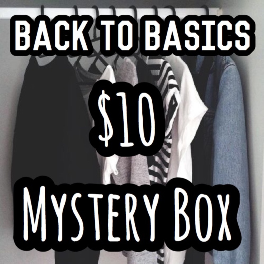 Back To Basics Mystery Box//$10